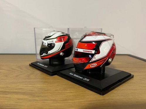 Spark 1:5 - Model raceauto (2) - Kimi Räikkönen Helmet Pack, Hobby en Vrije tijd, Modelauto's | 1:5 tot 1:12