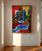 E. García - LA FUENTE AZUL XL (NO RESERVE), Antiek en Kunst