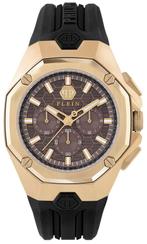 Philipp Plein PWTBA0423 Octagon horloge 44 mm, Sieraden, Tassen en Uiterlijk, Horloges | Heren, Overige merken, Staal, Verzenden