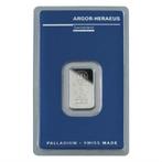 Palladium - Argor Heraeus 5 gram baar, Verzenden, Losse munt