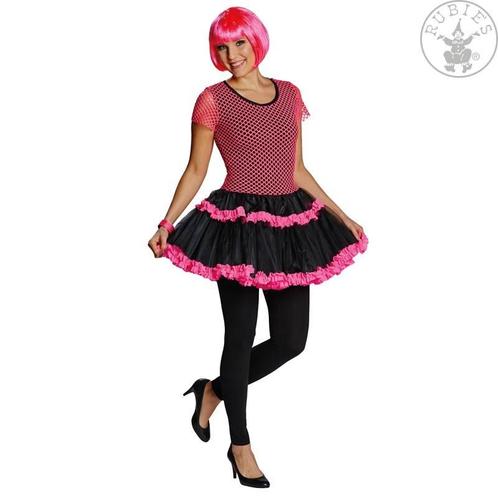 Jaren 80 jurkje visnet neon roze, Kleding | Dames, Carnavalskleding en Feestkleding, Nieuw, Ophalen of Verzenden