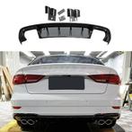 Diffuser With Black Exhaust Tips For Audi A3 S Line/S3 8V, Ophalen of Verzenden, Nieuw