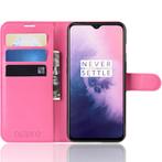 ProGuard OnePlus 7 Hoesje Wallet Flip Case Roze, Verzenden, Nieuw, Hoesje of Tasje