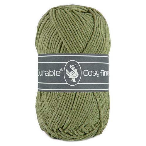 Durable Cosy Fine - 2168 khaki - Katoen/Acryl Garen, Hobby en Vrije tijd, Breien en Haken, Ophalen of Verzenden