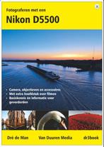 Boek Fotograferen met een Nikon D5500 nr. 0183, Audio, Tv en Foto, Ophalen of Verzenden, Zo goed als nieuw