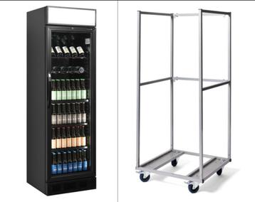 TEFCOLD BLACK Edition Koelkast + Verrijdbare Trolley beschikbaar voor biedingen