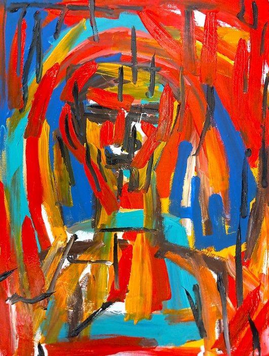 0xec6d0 (XX-XXI) - Fake AI Artwork - N°6, Antiek en Kunst, Kunst | Schilderijen | Modern