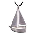 Zilveren Zeilboot kettinghanger, Sieraden, Tassen en Uiterlijk, Verzenden, Nieuw
