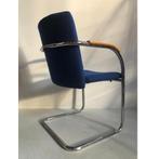 (MDK-106715) Lande Cole vergaderstoel blauw, Huis en Inrichting, Stoelen, Ophalen of Verzenden, Gebruikt, Blauw