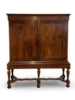 Kast op een standaard - Kruispootkabinet, Dutch barok, Antiek en Kunst