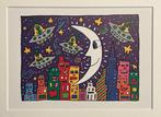 James Rizzi (1950-2011) - Something about the Night
