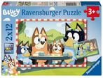 Bluey Puzzel (2x12 stukjes) | Ravensburger - Puzzels, Verzenden, Nieuw
