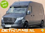 Zakelijke Lease |  Mercedes-Benz Sprinter 214CDI 143PK 9G-Tr, Automaat, Stof, Gebruikt, Zwart