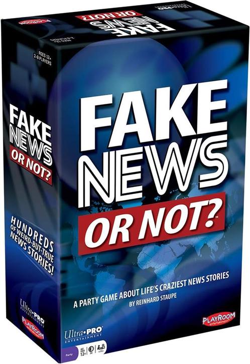 Fake News Or Not? | Ultra Pro - Kaartspellen, Hobby en Vrije tijd, Gezelschapsspellen | Kaartspellen, Nieuw, Verzenden