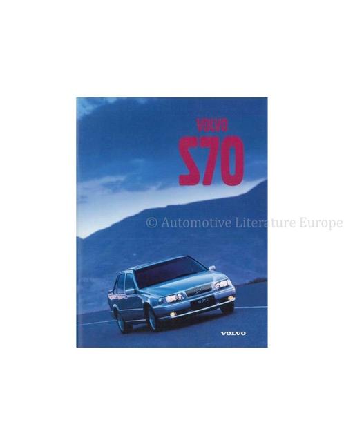 1997 VOLVO S70 BROCHURE DUITS, Boeken, Auto's | Folders en Tijdschriften, Volvo