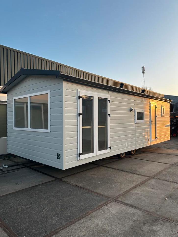 Te Koop Zaro chalet 8,5 meter, Caravans en Kamperen, Stacaravans, tot en met 4, Verzenden