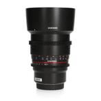 Samyang 85mm T1.5 - Micro Four Thirds, Ophalen of Verzenden, Zo goed als nieuw