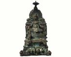 Beeldje - Javaanse Hindoe god Kubera - Brons