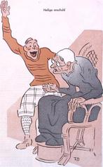 Spotprent over Jacques van Egmond(?) (lijst optie, Lithos), Antiek en Kunst, Verzenden