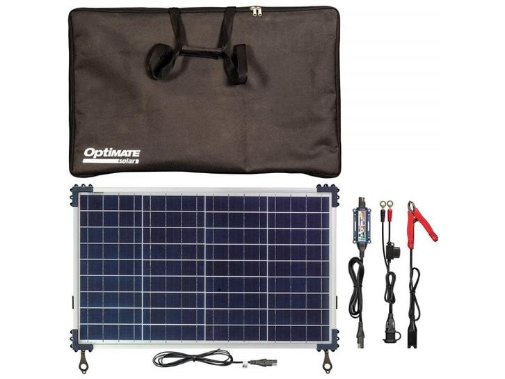 TecMate OptiMate Solar DUO 40W Travel Kit TM522D4TK 6stap, Auto's, Fiat