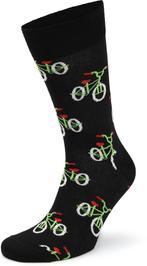 Happy Socks Sokken Trick Bike maat 41-46 Heren, Kleding | Heren, Sokken en Kousen, Verzenden, Nieuw, Zwart, Happy Socks