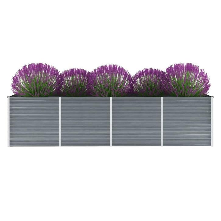 Verhoogde Plantenbak Grijs - OP=OP! Tuinieren Makkelijk!, Tuin en Terras, Bloembakken en Plantenbakken, 60 cm of meer, 100 cm of meer