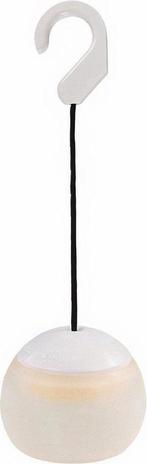 Tweedekans | LED Hanglamp - Bol - 4 LED - Silicone - wit, Ophalen of Verzenden, Zo goed als nieuw