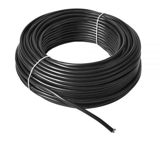 50 meter autokabel rond 3x1,5mm, Auto-onderdelen, Elektronica en Kabels, Verzenden