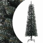 vidaXL Kunstkerstboom met standaard smal 150 cm PVC groen, Verzenden, Nieuw