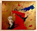 Angelo Palazzini (1953) - Il cavallo blu, Antiek en Kunst, Kunst | Schilderijen | Klassiek