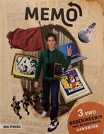 Memo 3 vwo handboek 9789034552587, Zo goed als nieuw