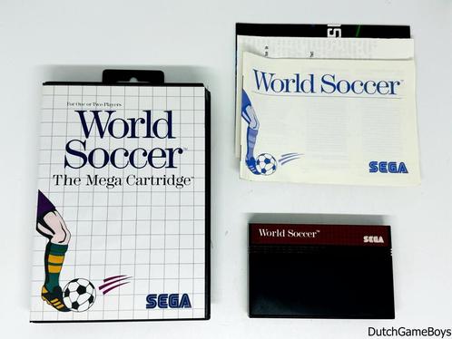 Sega Master System - World Soccer, Spelcomputers en Games, Games | Sega, Gebruikt, Verzenden