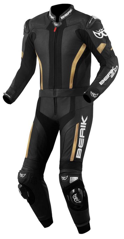 Berik Losail Zwart Brons 2-Delig Motorpak, Motoren, Kleding | Motorkleding, Heren, Nieuw met kaartje, Combipak, Verzenden