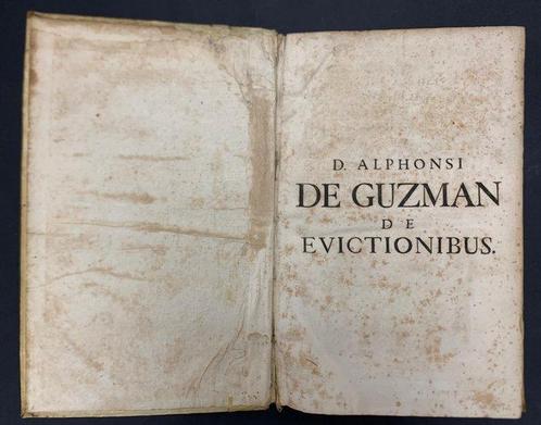 D. Alphonsi De Guzman - Tractatus de evictionibus in quo, Antiek en Kunst, Antiek | Boeken en Bijbels