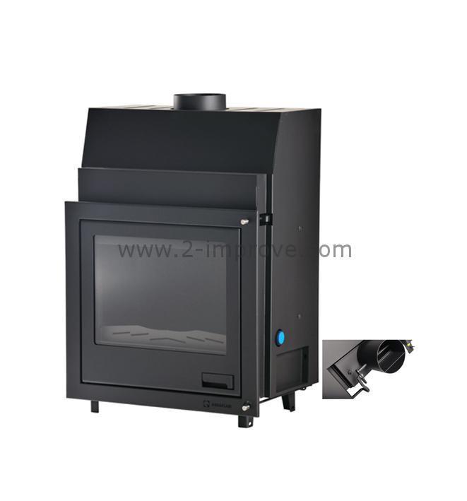 Aquaflame 25 inbouw cv-houtkachel Plat Handmatige bediening, Doe-het-zelf en Verbouw, Geisers en Boilers, Verzenden