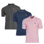 Donnay Donnay Heren - 3-Pack - Polo shirt Noah - Donkergrijs, Verzenden, Nieuw