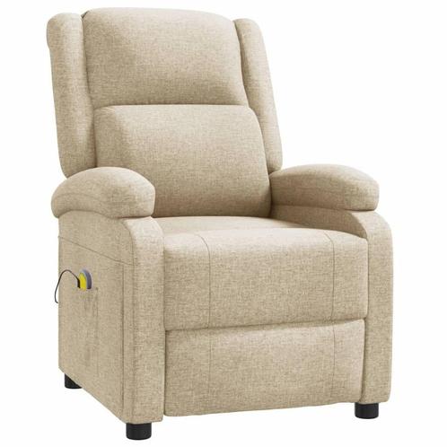 Massagestoel Creme | Superdeal! | OP = OP | 35% Korting, Huis en Inrichting, Stoelen, Overige kleuren, Nieuw, Ophalen of Verzenden