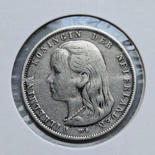 Nederland. Wilhelmina. 1 Gulden 1892 (Zonder Minimumprijs), Postzegels en Munten, Munten | Nederland