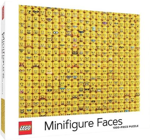 Lego Minifigure Faces Puzzel (1000 stukjes) | Lego - Puzzels, Hobby en Vrije tijd, Denksport en Puzzels, Nieuw, Verzenden