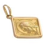 Zonder Minimumprijs - Hanger - 18 karaat Geel goud, Sieraden, Tassen en Uiterlijk, Antieke sieraden