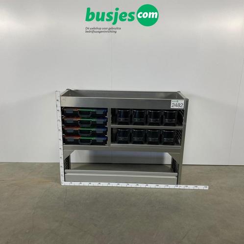Aluca aluminium bedrijfswageninrichting gebruikt (nr 2482), Auto diversen, Auto-accessoires, Gebruikt, Ophalen of Verzenden