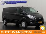 Ford Transit Custom 2.0TDCI Dubbele-cabine 2019 L2 H1 Diesel, Auto's, Bestelauto's, Automaat, Euro 6, Zwart, Diesel