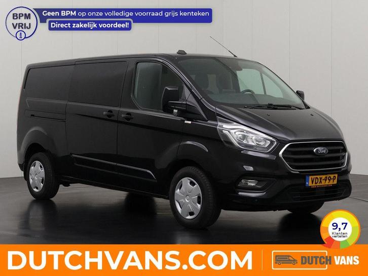 Ford Transit Custom 2.0TDCI Dubbele-cabine 2019 L2 H1 Diesel, Auto's, Bestelauto's, Te koop, Automaat, BTW verrekenbaar, Diesel