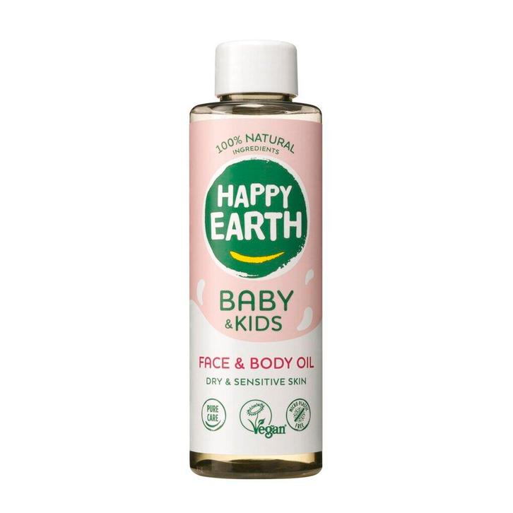 Happy Earth Baby & Kids 100% Natural Face & Body Oil, Kinderen en Baby's, Badjes en Verzorging, Nieuw, Verzenden
