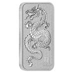 1 Troy Ounce - Zilver .999 - 1 oz Australian Lunar Dragon