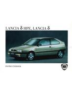 1996 LANCIA DELTA & HPE INSTRUCTIEBOEKJE NEDERLANDS, Auto diversen, Handleidingen en Instructieboekjes