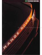 1996 RANGE ROVER BROCHURE ENGELS, Nieuw, Author