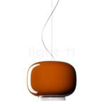 Foscarini Chouchin Hanglamp, 1 - oranje - schakelbaar, Huis en Inrichting, Lampen | Hanglampen, Verzenden, Nieuw