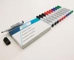 Whiteboard Stiften 10 stuks kleuren, Nieuw in verpakking