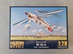 Huma Modell 2000 Messerschmitt M 35b 1:72, Hobby en Vrije tijd, Modelbouw | Vliegtuigen en Helikopters, Verzenden, Nieuw
